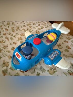 Little People Travel Together Airplane